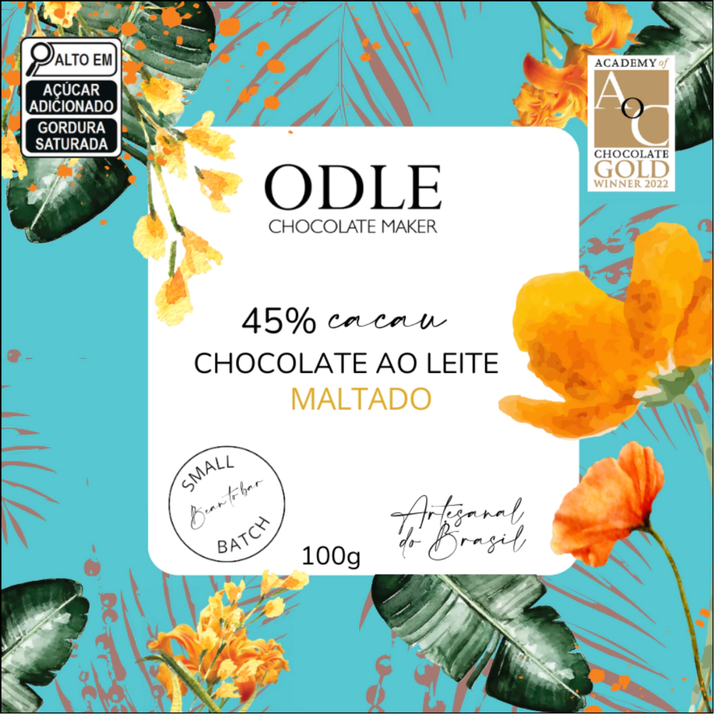 Chocolate ao Leite 45% Cacau Maltado