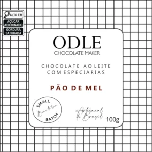 Chocolate ao Leite 45% Cacau com Especiarias (Pão de Mel) - 100g