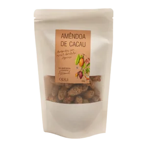 Amêndoa De Cacau Caramelizada Com Açúcar Demerara Orgânico