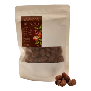 Amêndoa De Cacau Caramelizada Com Chocolate Ao Leite 45% E Canela